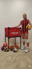 ASSA SPOR Metal Top Sepeti Yeni Model Kırmızı - Basketbol Topu Üretimi