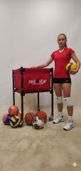 Metal Top Sepeti Yeni Model Kırmızı