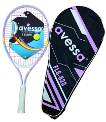 ASSA SPOR Avessa Flg-623L Tek Parça Ahtapot Desenli Tenis Raket Set Lila - Tenis Ekipmanı Üretimi