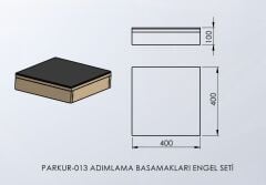 Adımlama Basamakları Engel Seti
