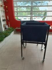 Metal Top Sepeti Yeni Model Lacivert