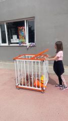 Metal Top Sepeti Spor Salonu Kullanımı