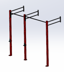 ASSA SPOR 1 Rack 3 Bacak - Spor Ekipmanı Üretimi