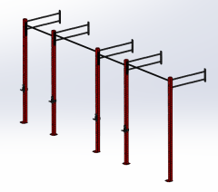 ASSA SPOR 2 Rack 5 Bacak - Spor Ekipmanı Üretimi