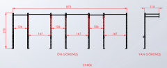 3 RACK 7 BACAK