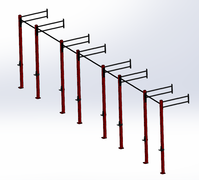4 RACK 8 BACAK