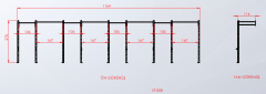 4 RACK 9 BACAK
