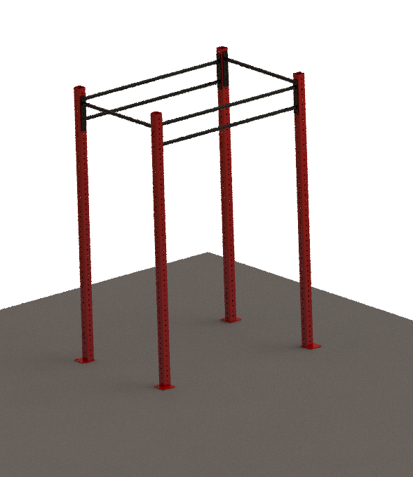 1 RACK 4 BACAK