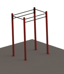 ASSA SPOR 1 Rack 4 Bacak - Spor Ekipmanı Üretimi