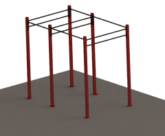 ASSA SPOR 2 Rack 6 Bacak - Spor Ekipmanı Üretimi
