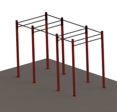 ASSA SPOR 2 Rack 8 Bacak - Spor Ekipmanı Üretimi