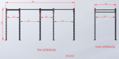 2 RACK 10 BACAK