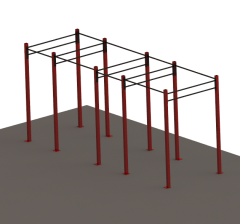 ASSA SPOR 2 Rack 10 Bacak - Spor Ekipmanı Üretimi