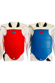 White Face Taekwondo Safeguard WTF225