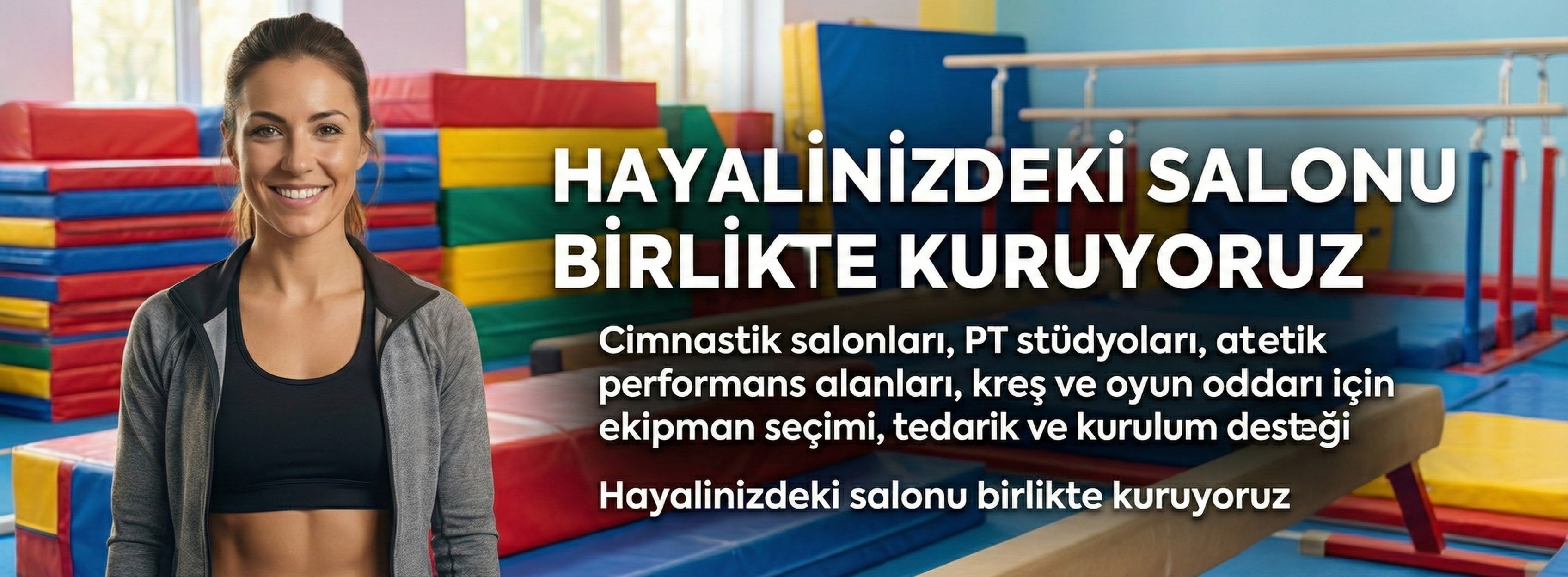 Cimnastik salonu, PT stüdyosu ve okul spor salonu kurulumu – ASSA SPOR ekipman seçimi, tedarik ve kurulum desteği
